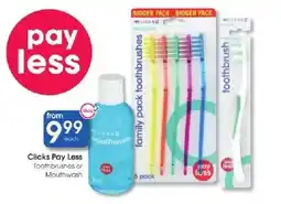 Clicks Clicks mouthwash offer