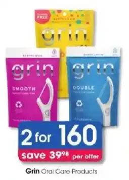 Clicks Grin Oral Care Products offer