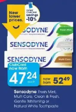 Clicks Sensodyne toothpaste offer