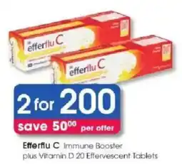Clicks Efferflu C Immune Booster offer