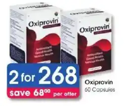Clicks Oxiprovin offer