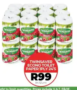 1UP TWINSAYER ECONO TOILET PAPER offer