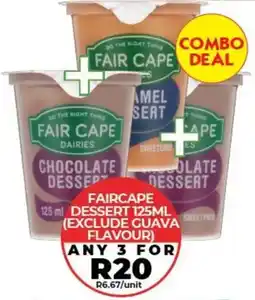 1UP FAIRCAPE DESSERT offer