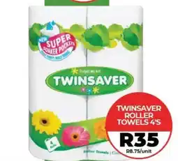 1UP Twinsayer roller towels offer
