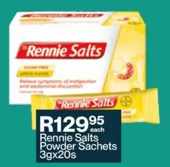 Rennie Salts Powder Sachets