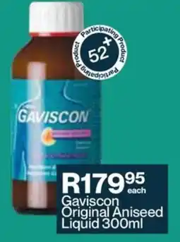 Alpha Pharm Gaviscon Original Aniseed Liquid offer