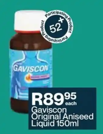 Gaviscon Original Aniseed Liquid