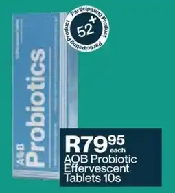Alpha Pharm AOB Probiotic Effervescent Tablets offer