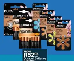 Alpha Pharm Duracell Batteries Assorted offer