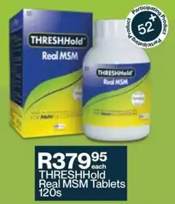 Alpha Pharm THRESHHold Real MSM Tablets offer