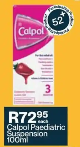 Alpha Pharm Calpol Paediatric Suspension offer