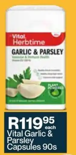 Alpha Pharm Vital Herbtime Garlic & Parsley offer