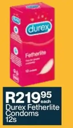 Alpha Pharm Durex Fetherlite Condoms offer