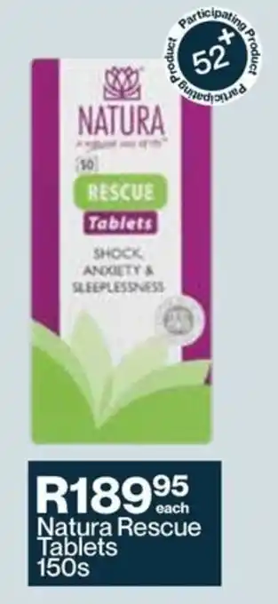 Natura Rescue Tablets