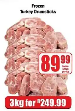 Boxer Frozen Turkey Drumsticks offer