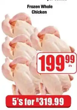 Boxer Frozen Whole Chicken offer