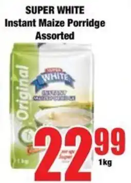 Boxer SUPER WHITE Instant Maize Porridge Assorted offer