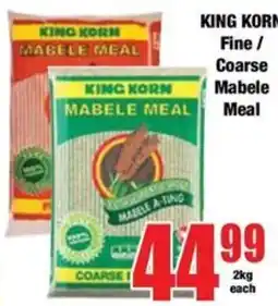 Boxer King Korn Mabele Meal offer