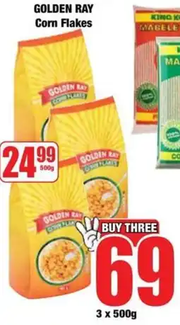 Boxer Golden Ray Corn Flakes offer