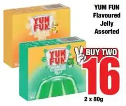 Boxer YUM FUN Flavoured Jelly Assorted offer