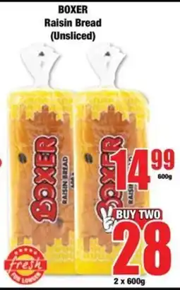 Boxer BOXER Raisin Bread (Unsliced) offer