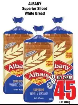 Boxer Albany Superior Sliced White Bread offer