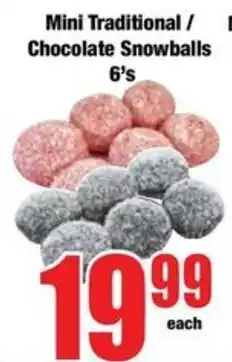 Boxer Mini Traditional / Chocolate Snowballs offer
