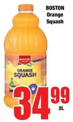 Boxer BOSTON Orange Squash offer