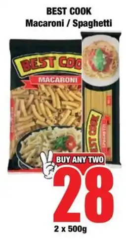 Boxer BEST COOK Macaroni / Spaghetti offer