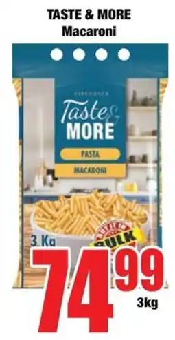 Boxer Taste & More Macaroni offer