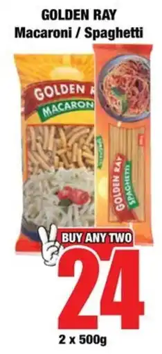 Boxer GOLDEN RAY Macaroni / Spaghetti offer