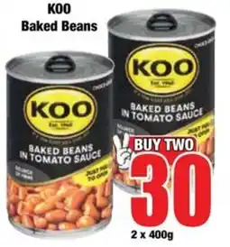 Boxer KOO Baked Beans in Tomato Sauce offer