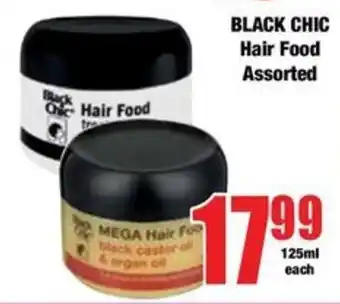 Boxer Black Chic Hair Food Assorted offer
