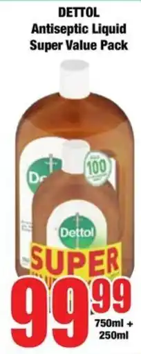 Boxer Dettol Antiseptic Liquid offer