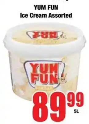 YUM FUN Ice Cream Assorted
