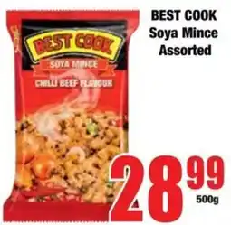 Boxer BEST COOK Soya Mince Assorted offer