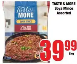 Boxer Taste & More Soya Mince Assorted offer