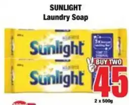 Boxer Sunlight Laundry Soap offer