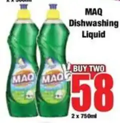 Boxer MAQ Dishwashing Liquid offer