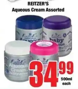 Boxer REITZER'S Aqueous Cream Assorted offer