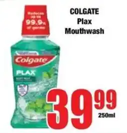 Boxer Colgate Plax Mouthwash offer