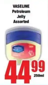 Boxer VASELINE Petroleum Jelly Assorted offer
