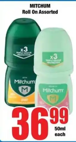 Boxer Mitchum Roll On Assorted offer