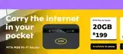 PEP MTN M36 Mi-Fi Router MTN Pay As YouGo 20GB offer