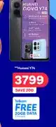 PEP Huawei nova Y74 8GB + 256GB with Free 20GB Data offer