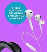 PEP Anthem Bluetooth Earphones offer