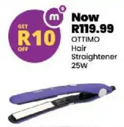 Shoprite OTTIMO Hair Straightener offer