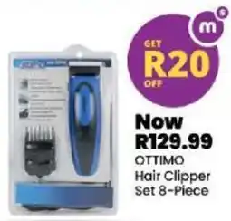 Shoprite OTTIMO Hair Clipper Set 8-Piece offer