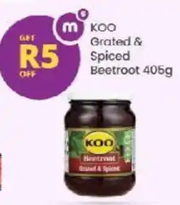 Shoprite KOO Grated & Spiced Beetroot offer