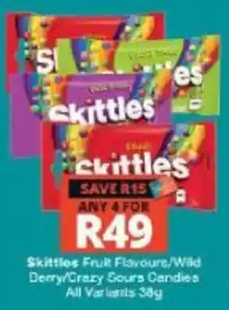 Checkers Skittles Fruit Flavours offer